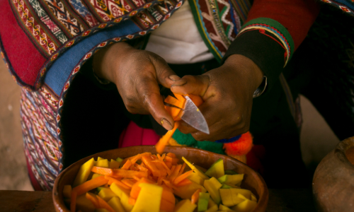 alimentación huanca